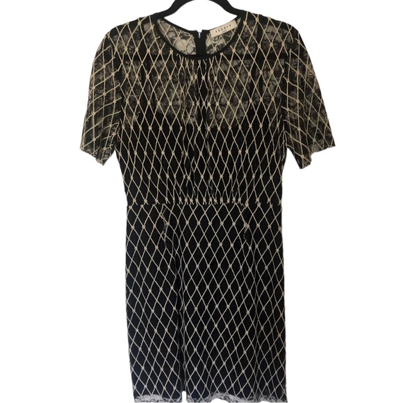 Sandro Paris Black Lace Dress - Picture 3 of 10